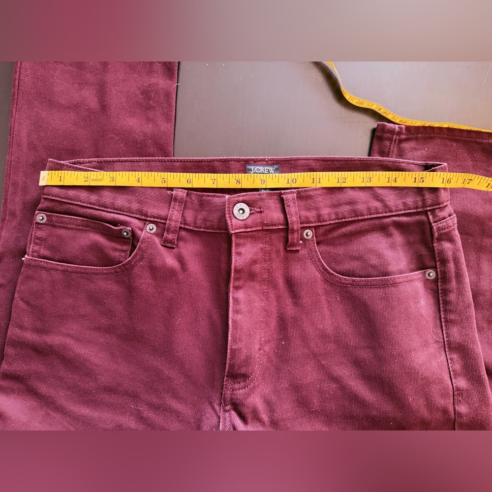 J. Crew Driggs Slim Corduroy Pants